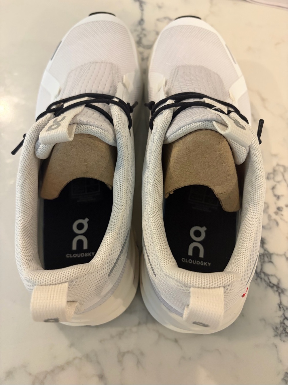On Running Youth White and Black Cloudstreet Sneakers - Picture 4 of 7